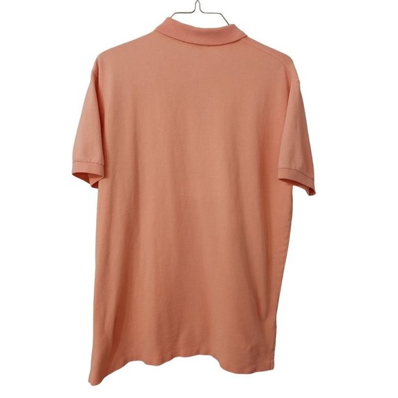Polo by Ralph Lauren Light Orange Short Sleeve Polo Shirt Mens Sz XL - Picture 2 of 5